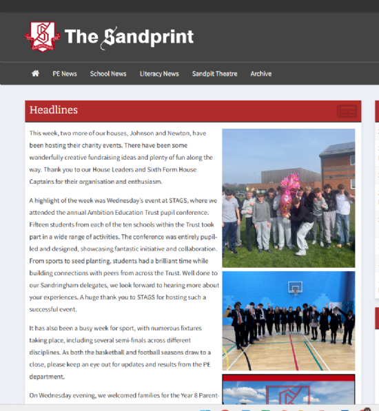 Sandprint 20th March 2026